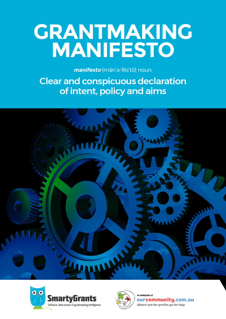 Smarty Grants Manifesto Cover
